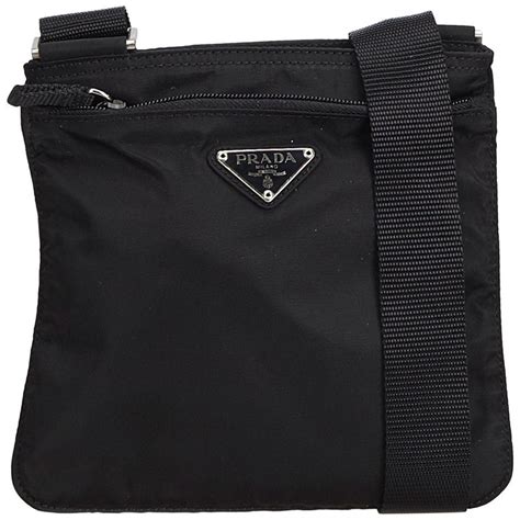 prada black crossbody bag nylon|prada tessuto nylon crossbody bag.